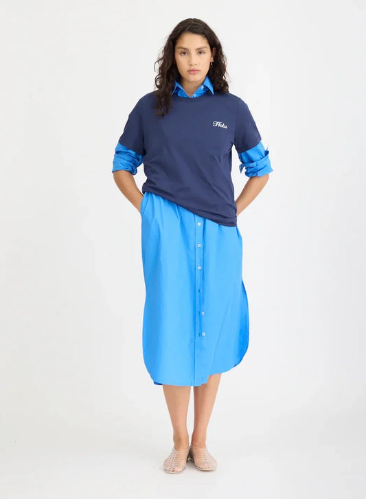 LMND Hola Tee Navy/Ivory