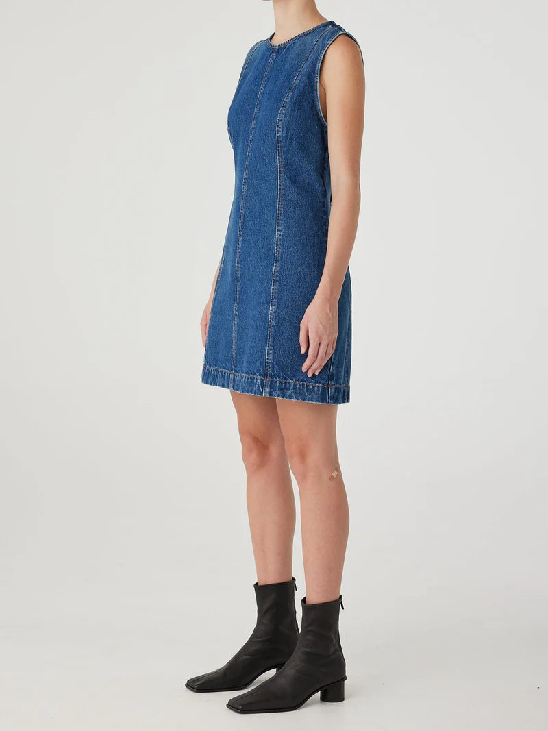 Nobody Denim Lucy Dress in Bright Worn