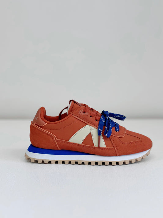ASFVLT Gate Sneaker Ochre Orange Blue