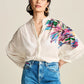 POM Amsterdam Blouse in Sicilian Ecru