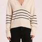 Nude Lucy Logan Rugby Knit in Cloud Stripe