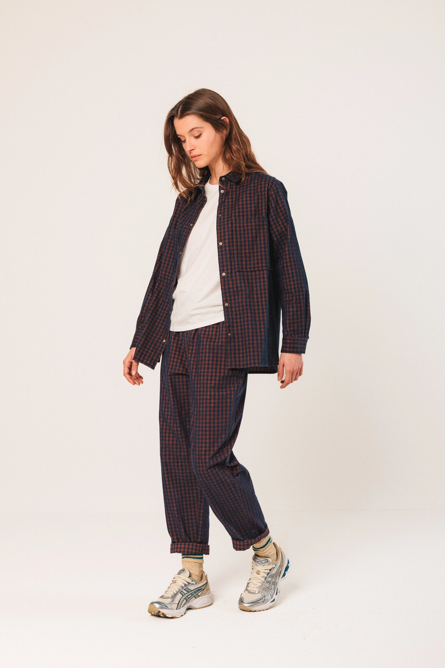 Indi and Cold Micro-Corduroy Overshirt