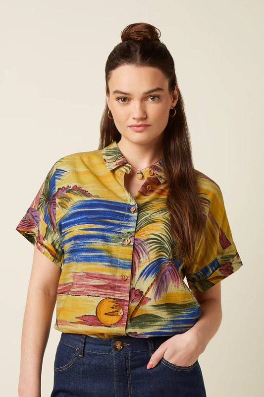 King Louie Rita Blouse Riche