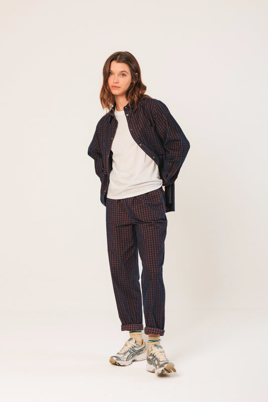 Indi and Cold Micro-Corduroy Overshirt