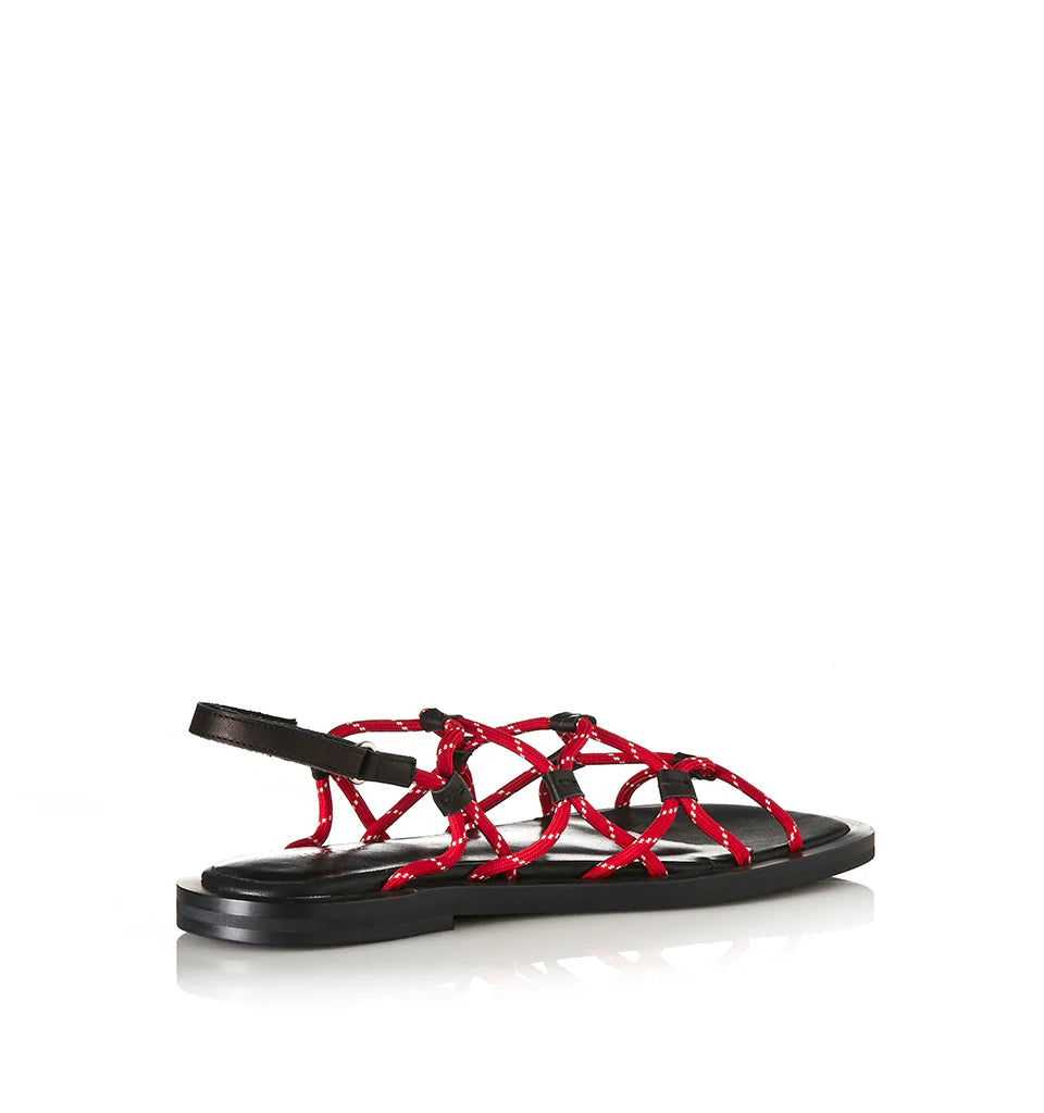 Alias Mae Elsa Rope Sandal in Red