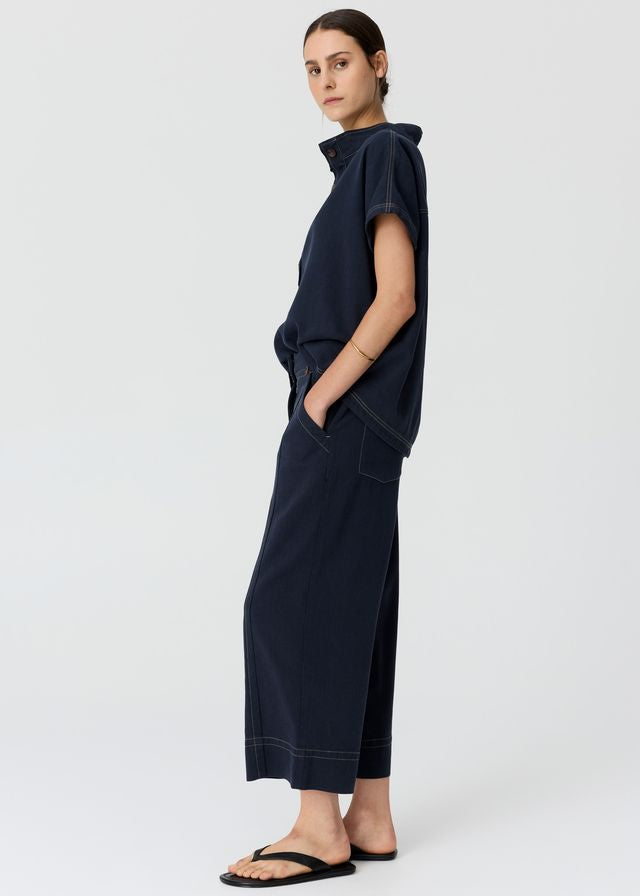 POL Anise Crop Pant Ink