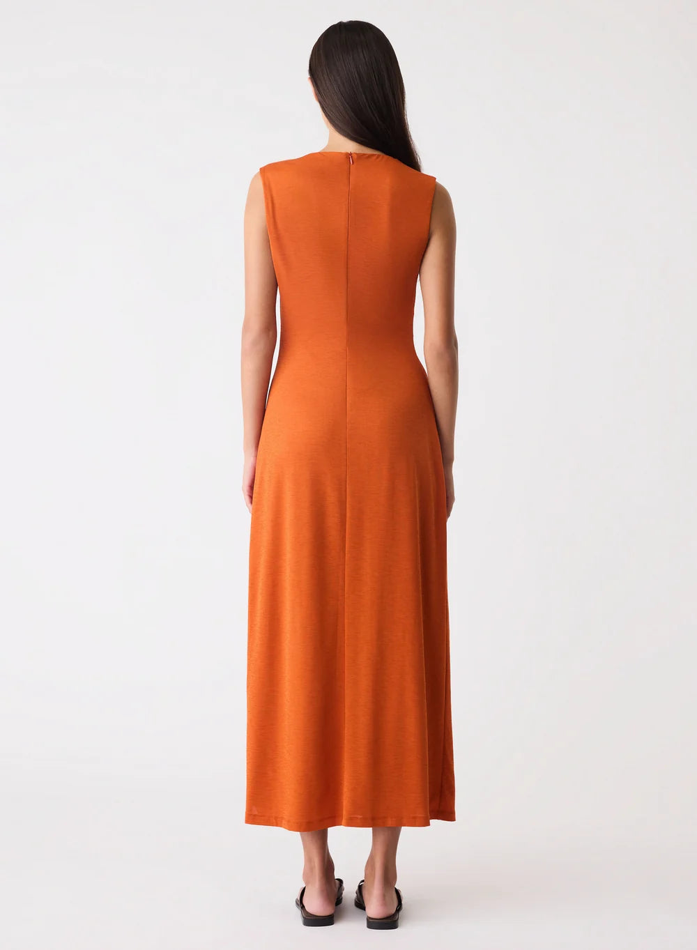 Esmaee Scultped Dress in Amber