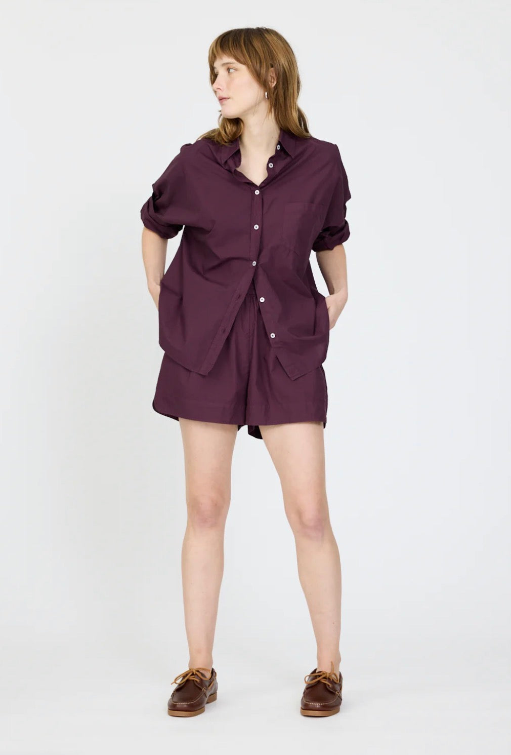 LMND Chiara Shorts Cherry