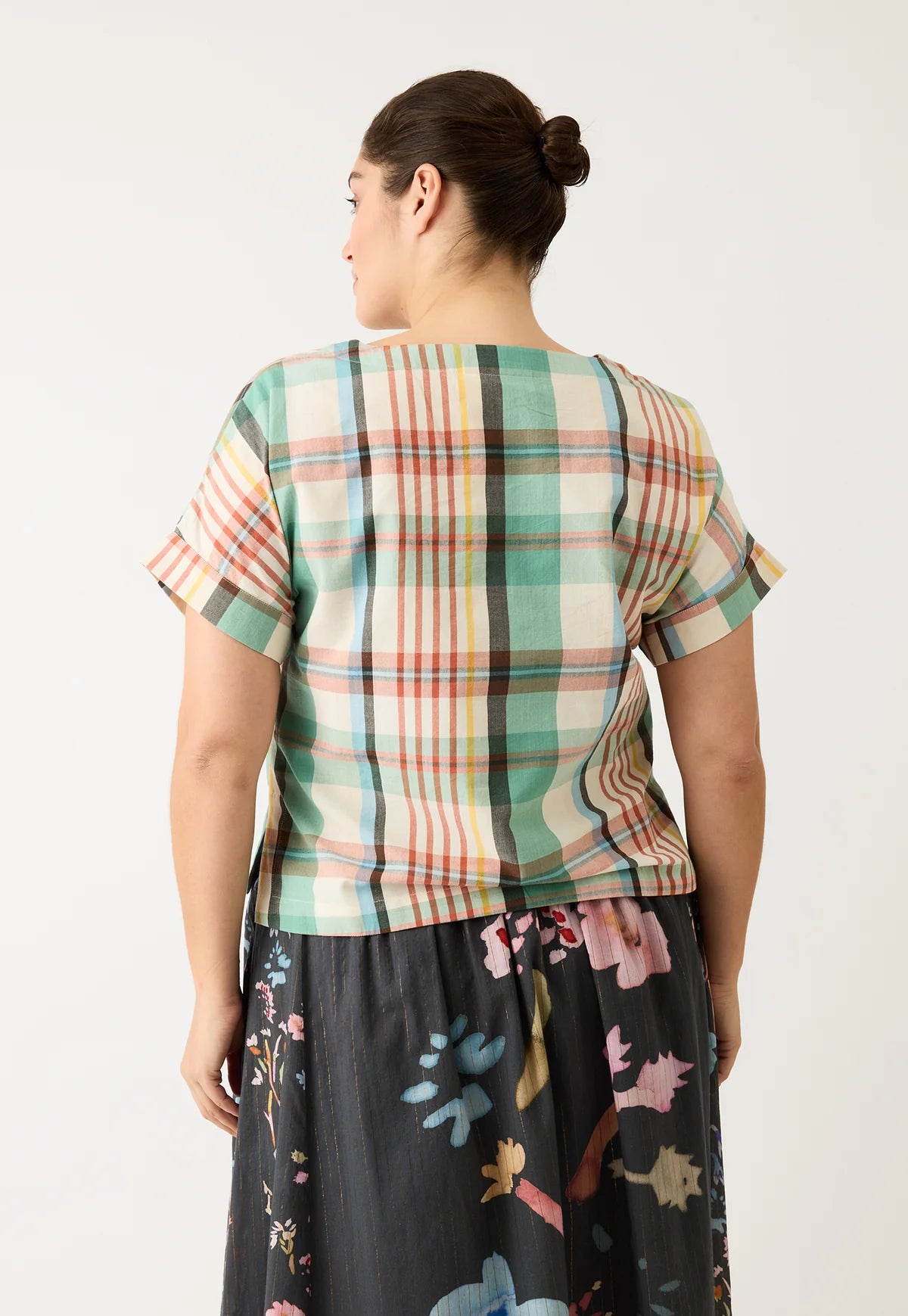 Nancybird Dolman Top, Summer Check