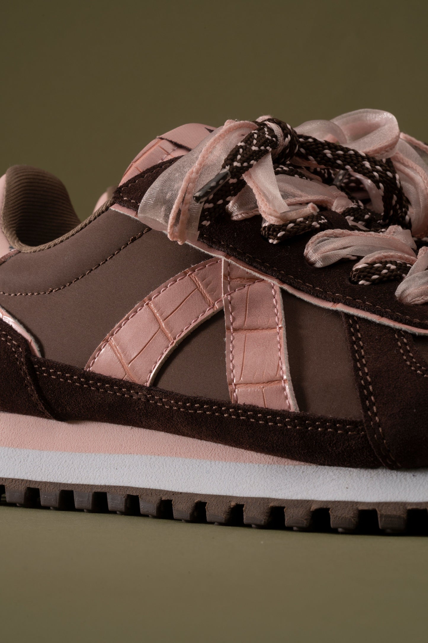ASFVLT Gate Sneaker Brown/Choco/Pink