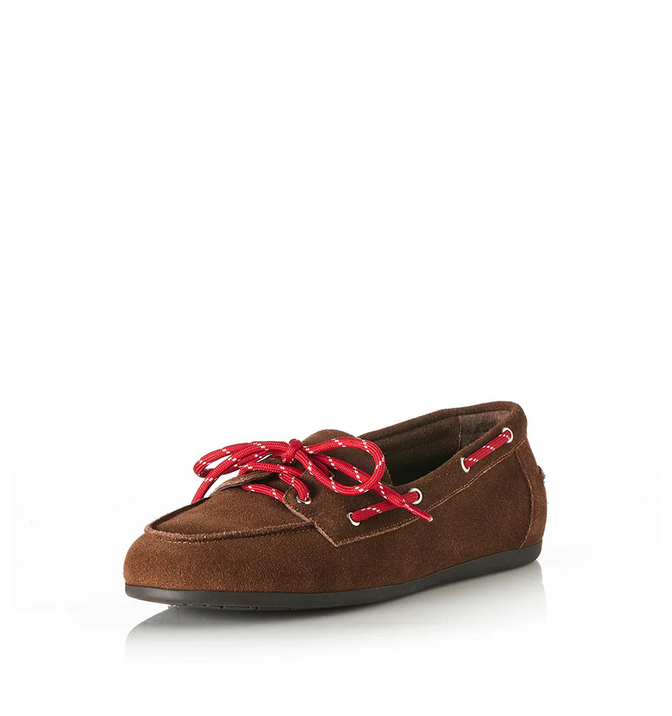 Alias Mae Teddy Laces Shoes in Mocha Suede