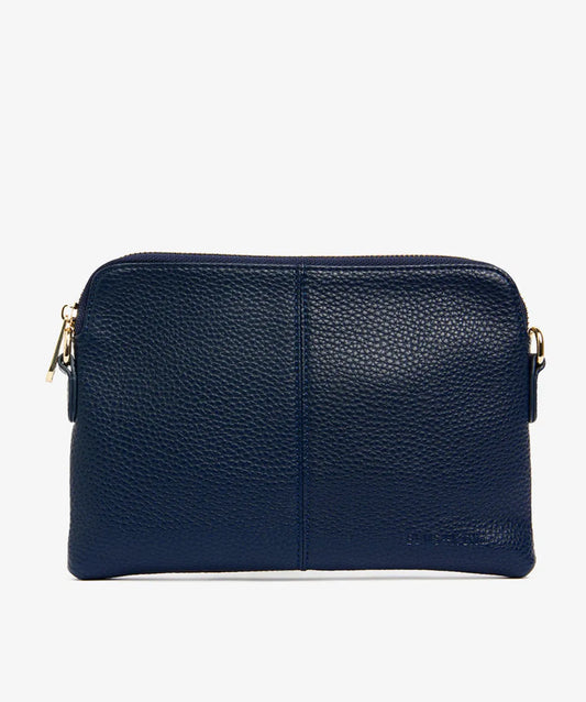 Elms + King Bowery Wallet in French Navy