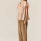 POL Avrid Barrel Pant in Khaki