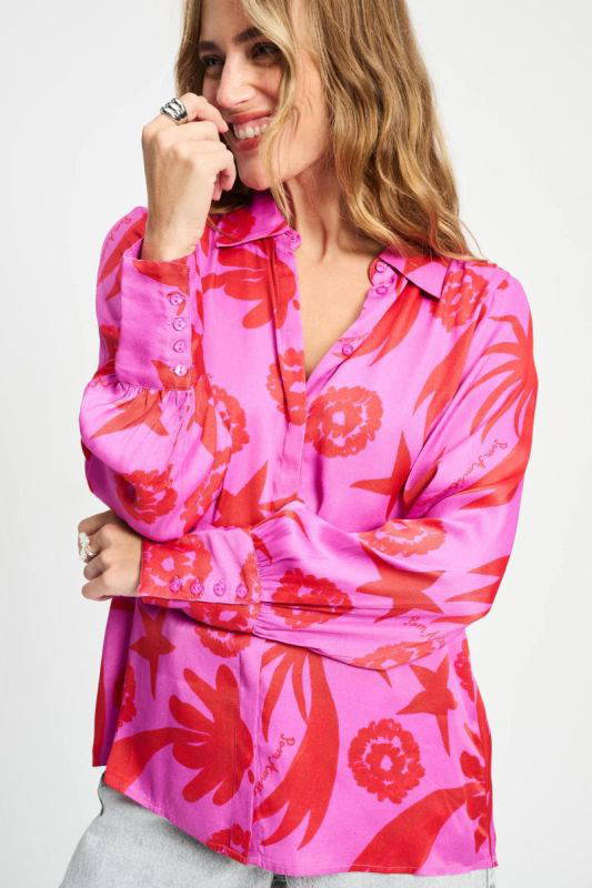 POM Amsterdam Splashing Fireworks Blouse