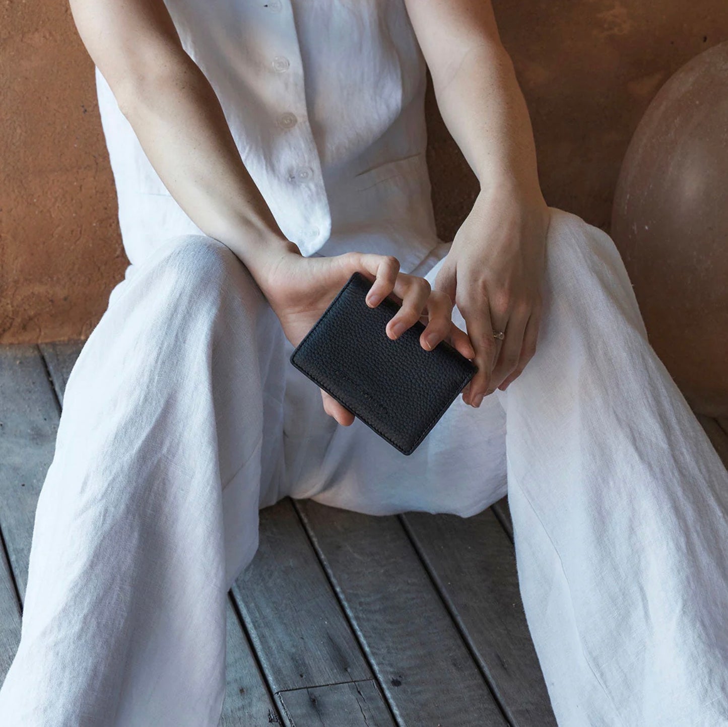 Status Anxiety Easy Does It Leather Wallet