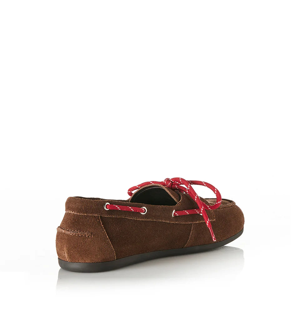 Alias Mae Teddy Laces Shoes in Mocha Suede