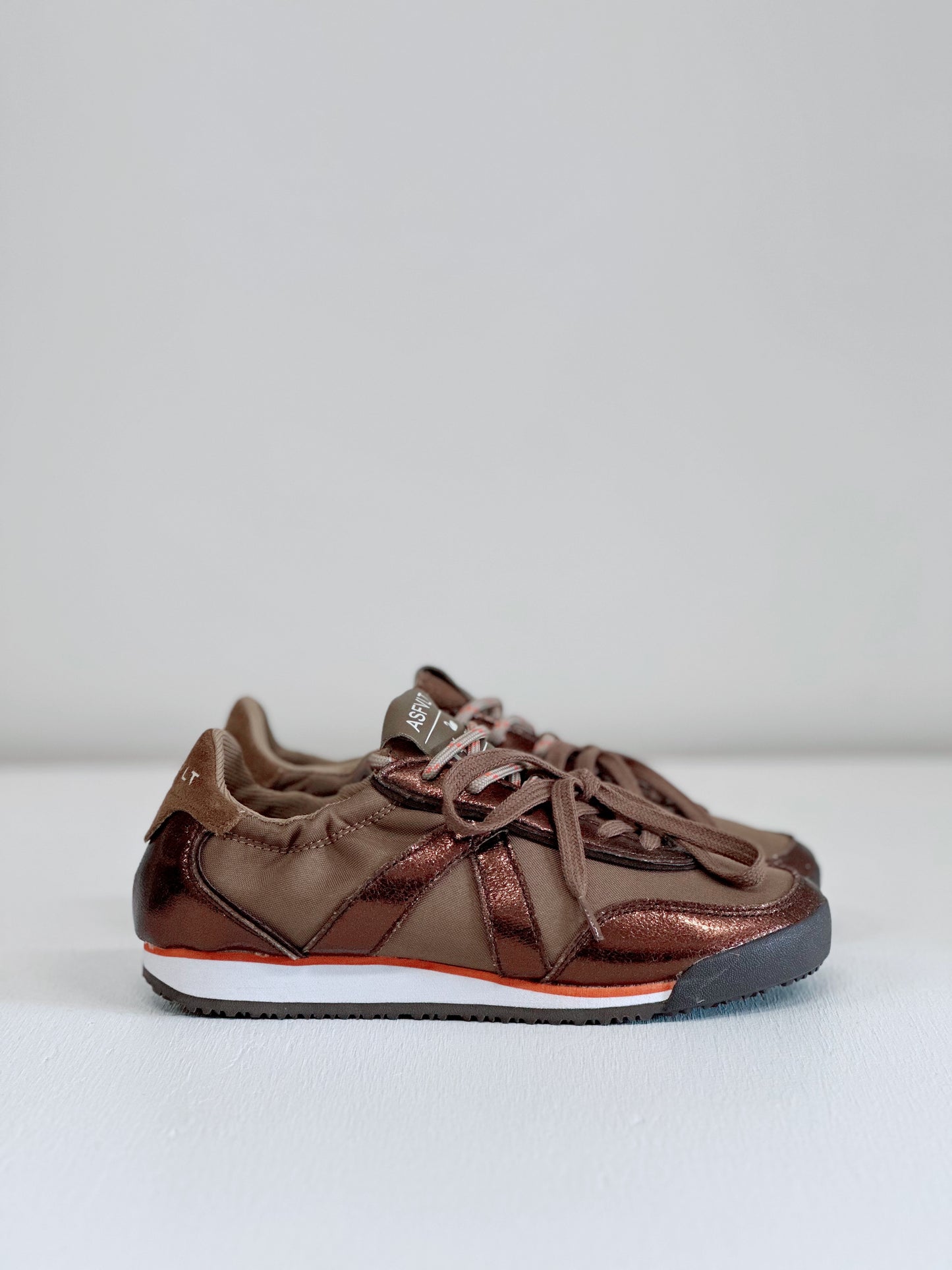 ASFVLT Grace Sneaker Brown Cracked