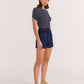 Staple the Label Luca Denim Shorts in Indigo