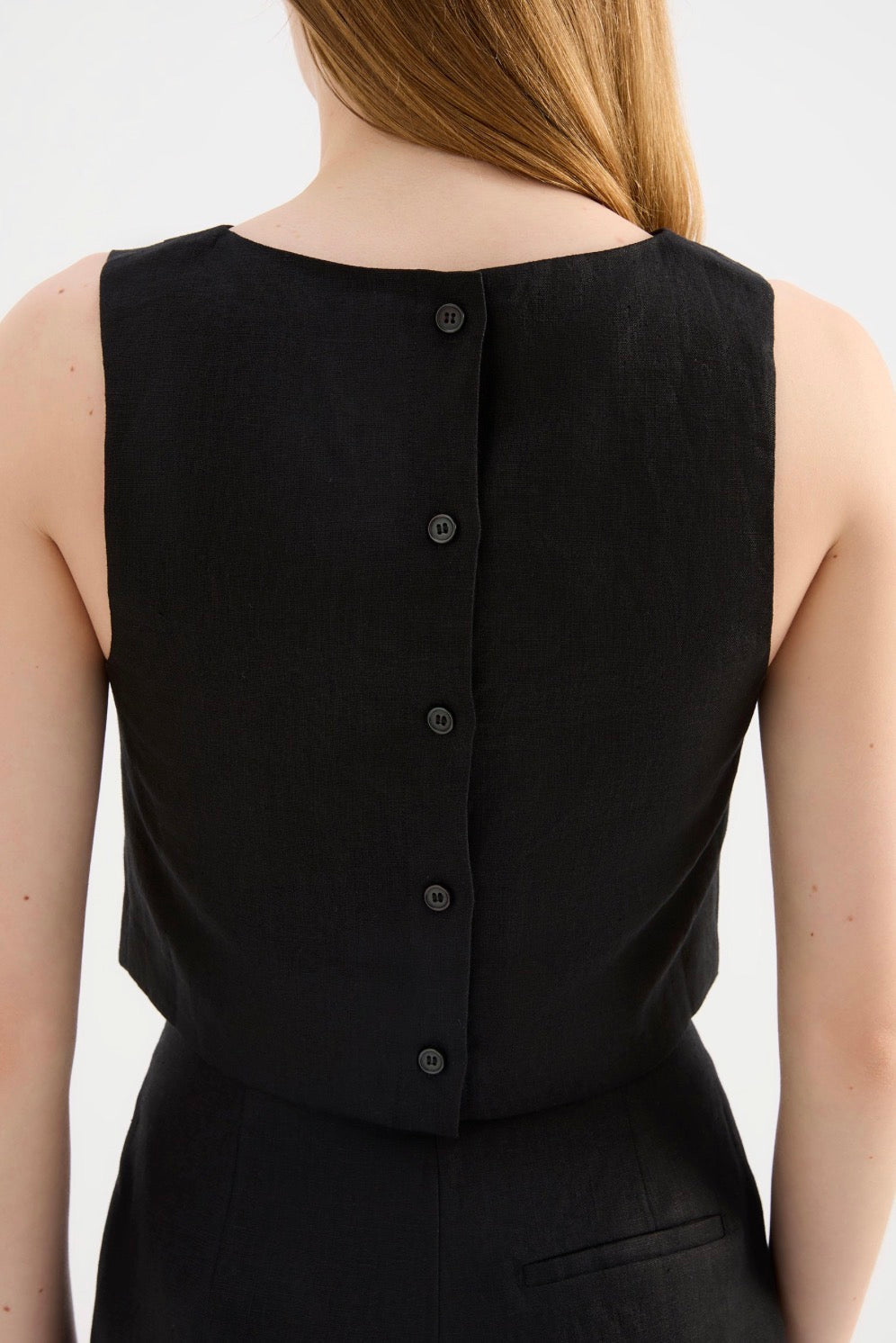 Nude Lucy Marli Linen Top