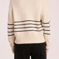 Nude Lucy Logan Rugby Knit in Cloud Stripe
