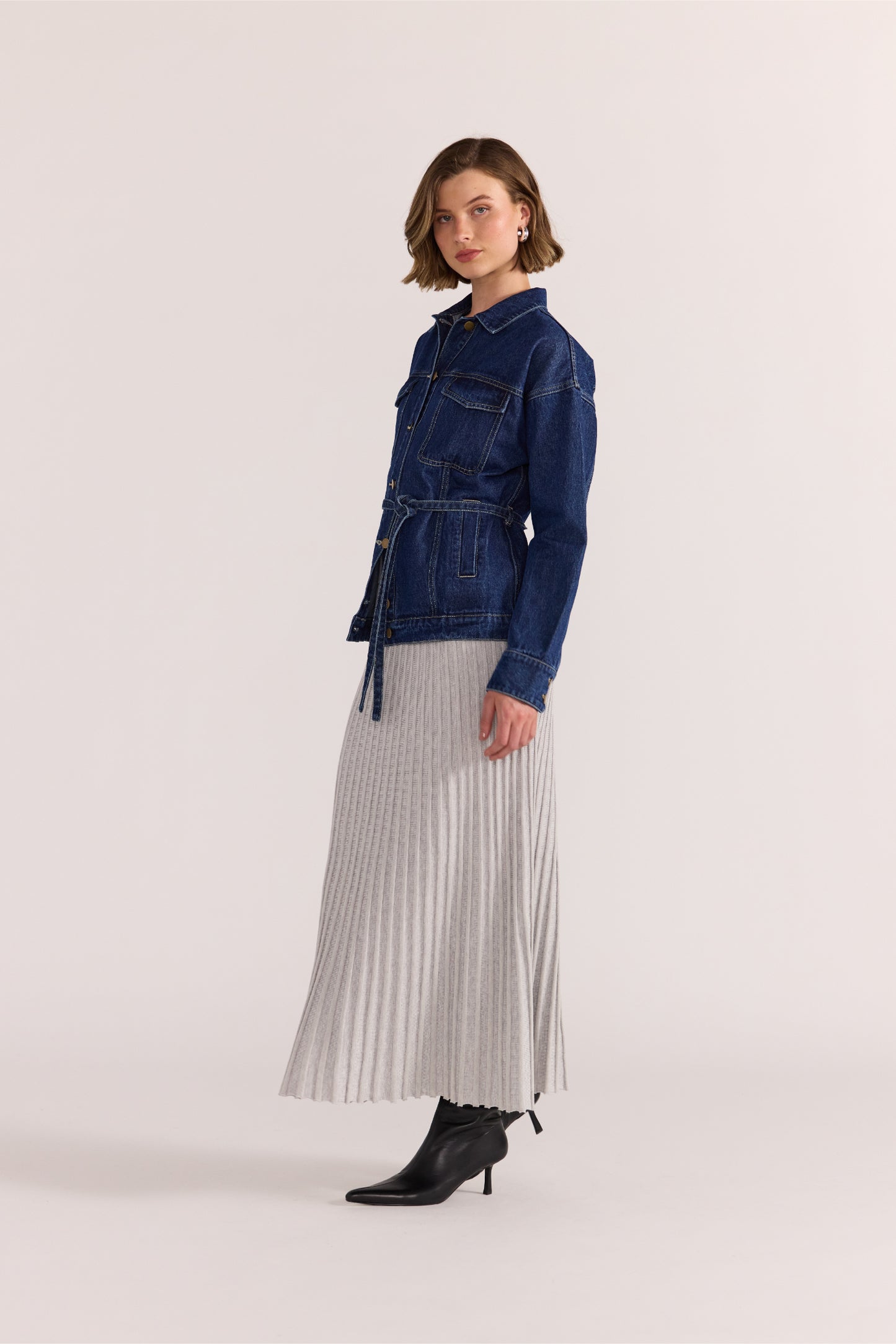 Staple the Label Lennox Denim Jacket in Indigo