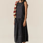 POL Avrid Chambray Bubble Skirt