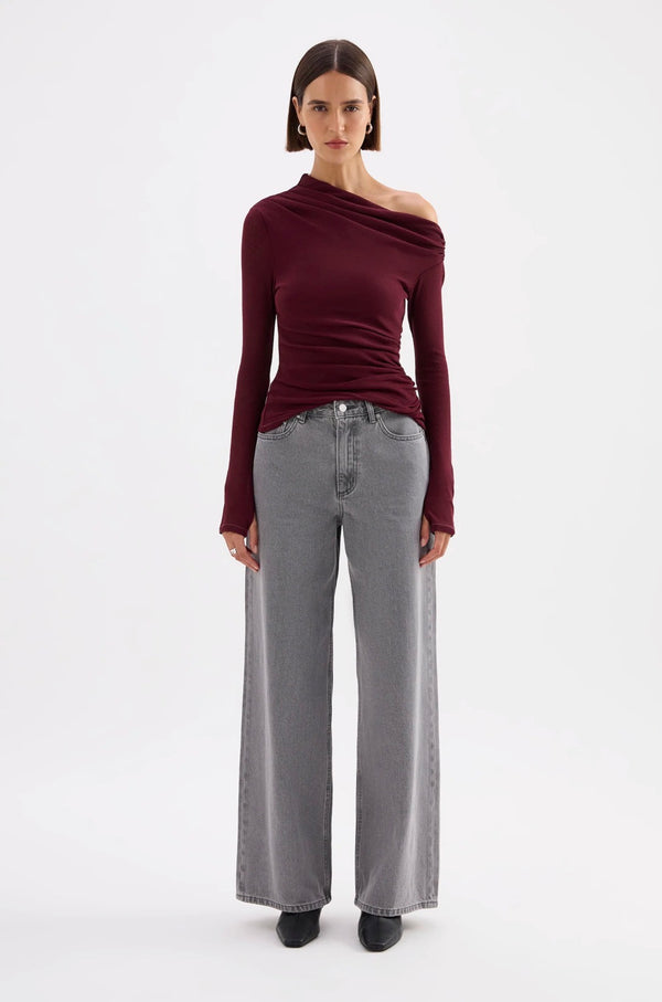 Nude Lucy Rue Mesh Long Sleeve Top