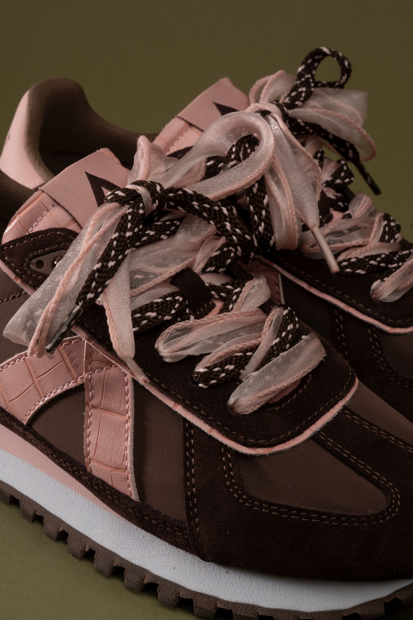 ASFVLT Gate Sneaker Brown/Choco/Pink