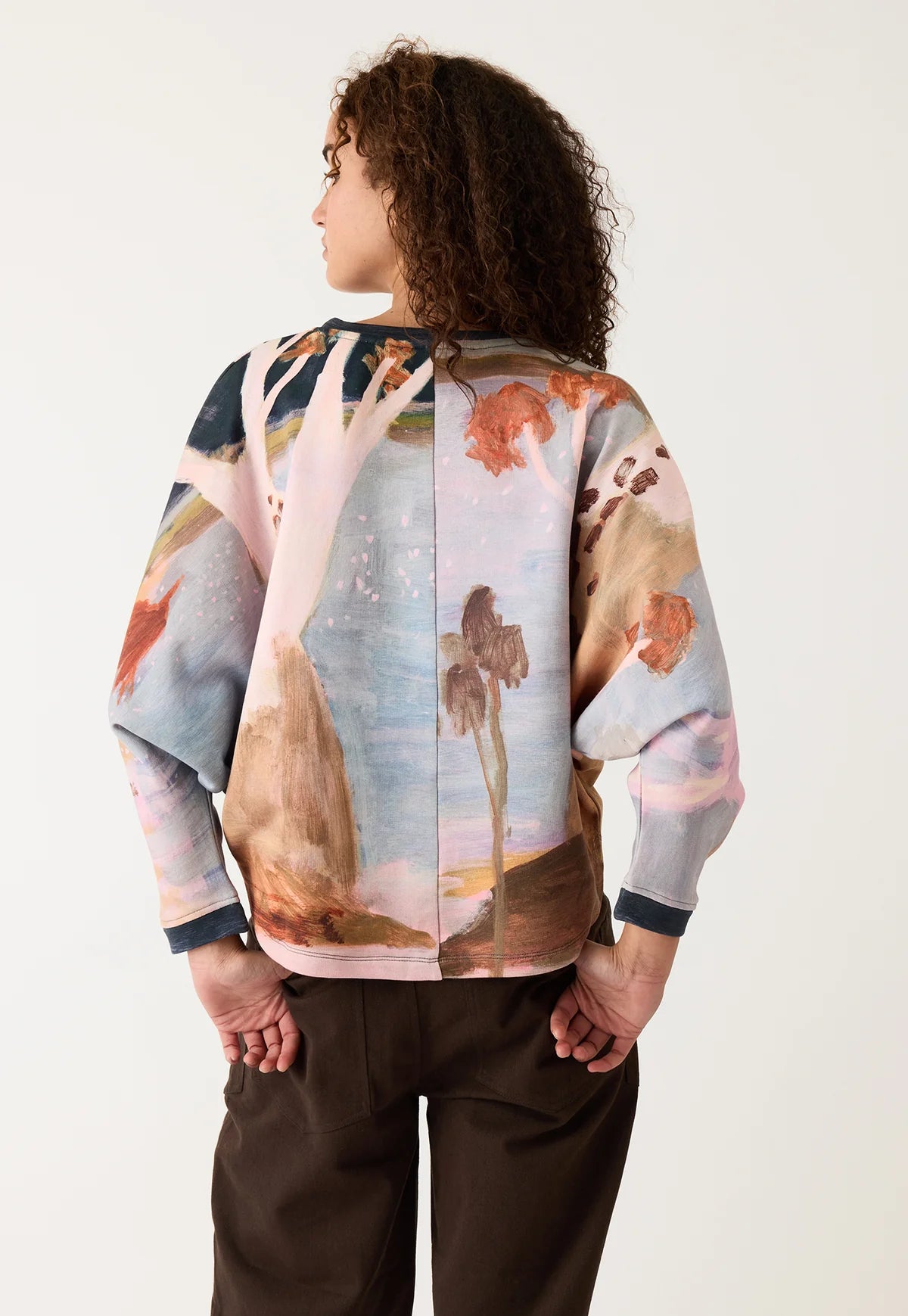 Nancybird Dahlia Batwing Sweat