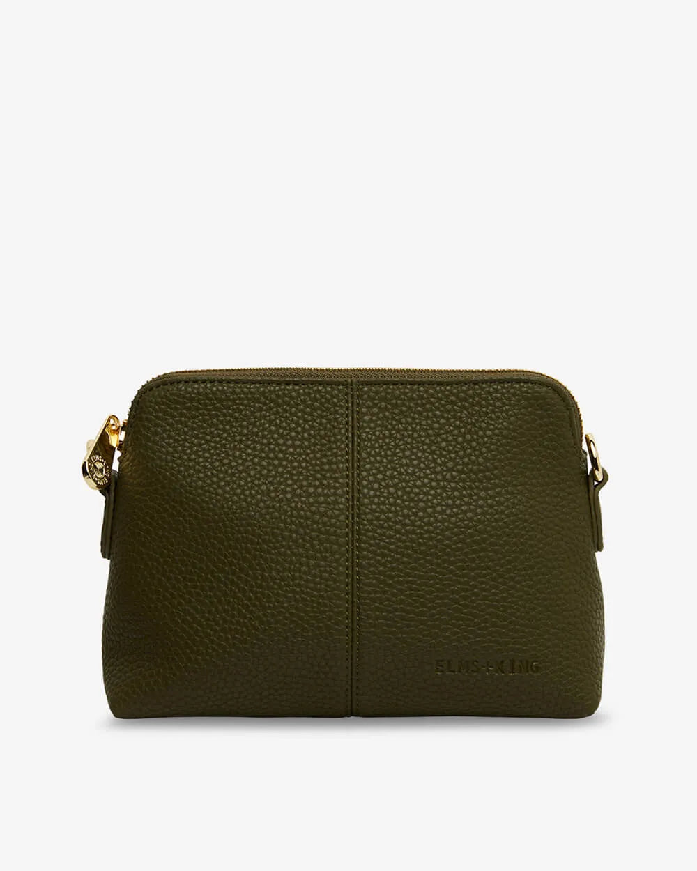 Elms + King Burbank Crossbody Bag in Khaki - the tartan fox