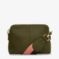 Elms + King Burbank Crossbody Bag in Khaki - the tartan fox