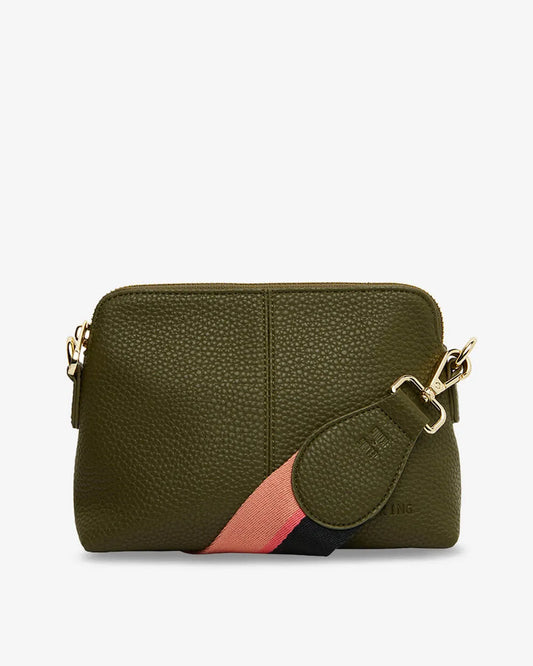 Elms + King Burbank Crossbody Bag in Khaki - the tartan fox