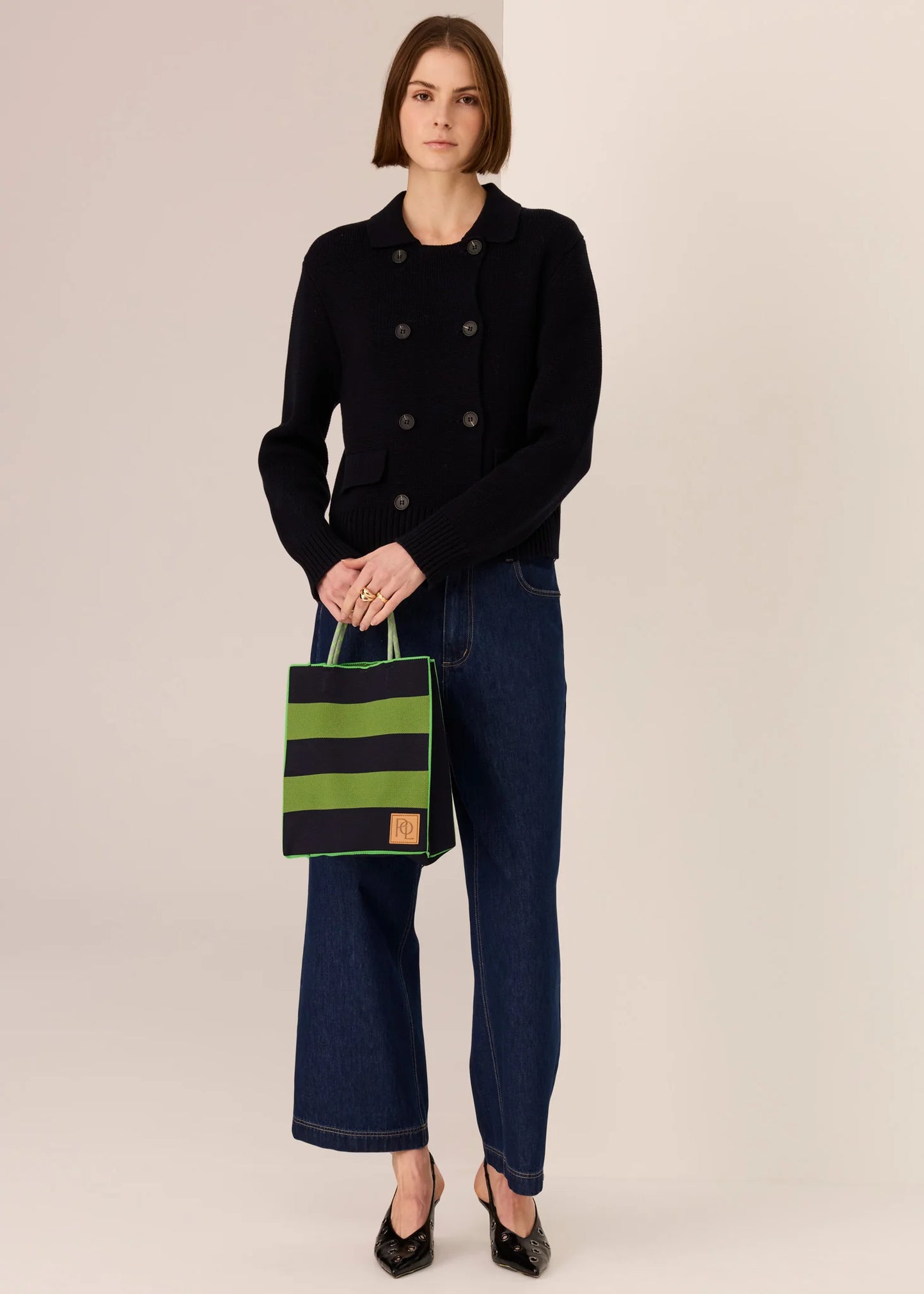 POL Kline Knit Tote Bag