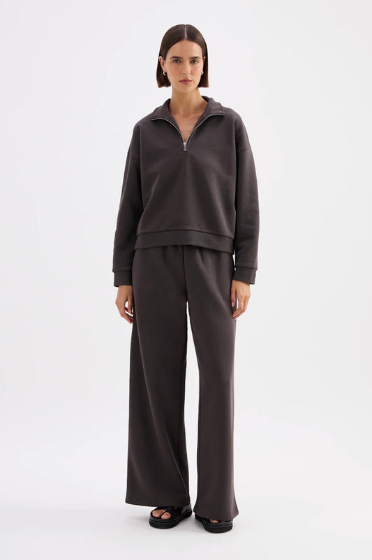 Nude Lucy Carter Classic Zip Front Sweat