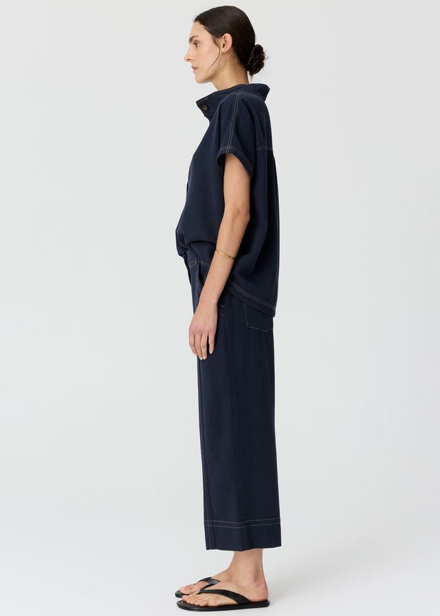 POL Anise Crop Pant Ink