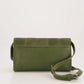 Nancybird Curve Shoulder Bag in Khaki
