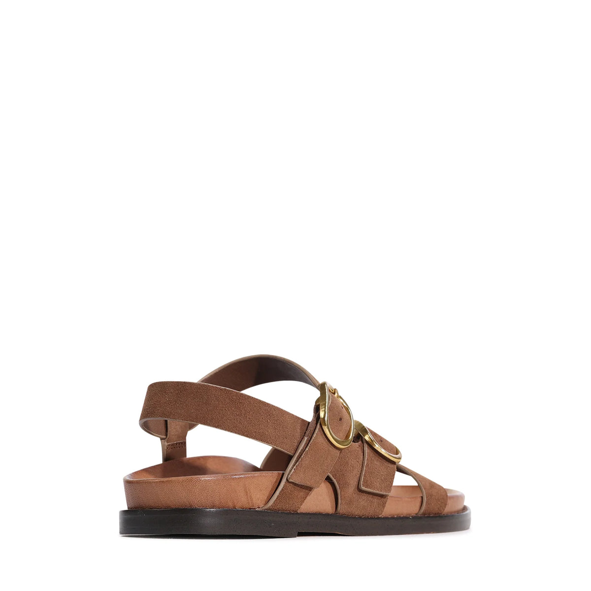 EOS Carmins Sandal in Acorn Suede