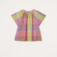 Nancybird Micci Top in Sunrise Check