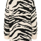 Kaffe KAsandra Knit Cardigan Turtledove / Black Animal Print