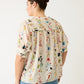 Nancybird Gwen Blouse, Watercolour Cream