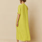 Indi and Cold Shirt Dress in Pistachio