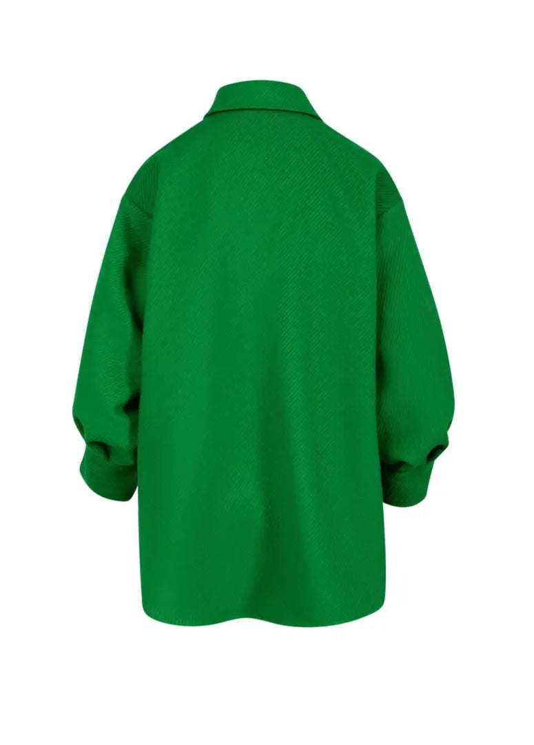 Coster Oversized Corduroy Jacket Lush Green