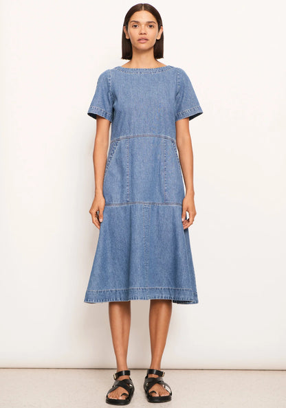 POL Clothing Raydel Denim Dress