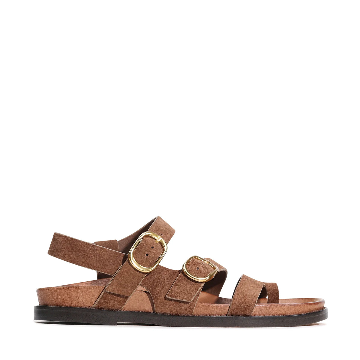 EOS Carmins Sandal in Acorn Suede