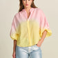 POM Amsterdam Blouse in Faded Blooming Pink