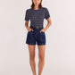 Staple the Label Luca Denim Shorts in Indigo