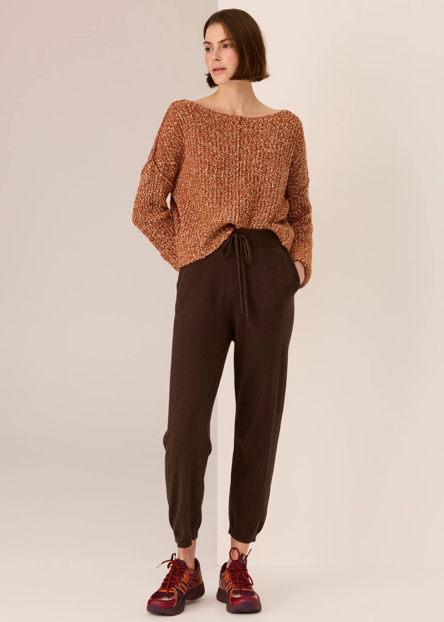 POL Aspen Bobble Knit Sweater