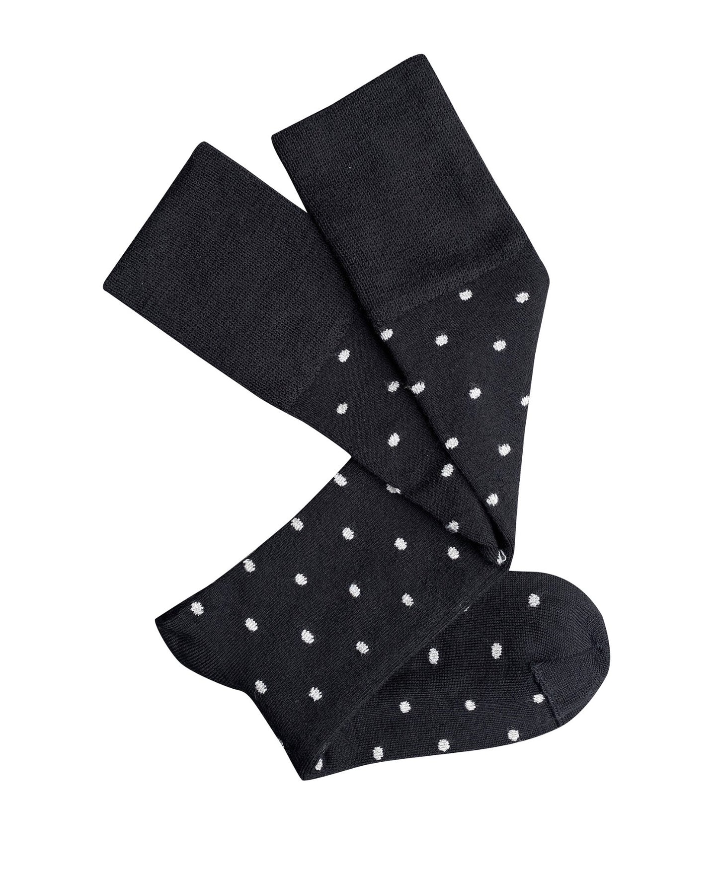 Tightology Dotty Wool Socks in Black