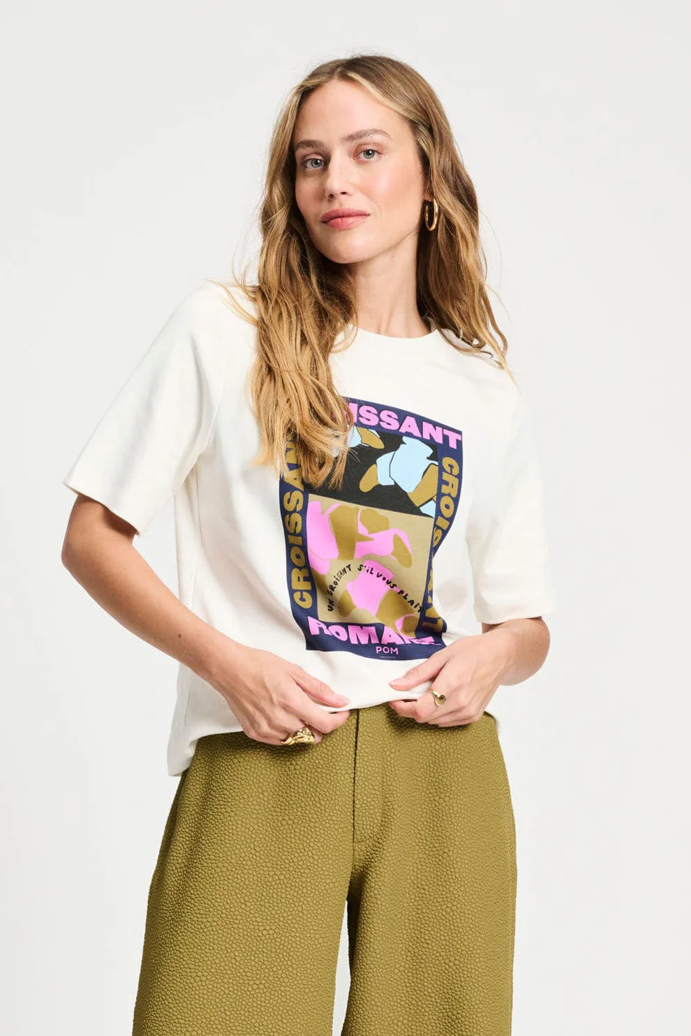 POM Amsterdam Croissant Romance T-Shirt