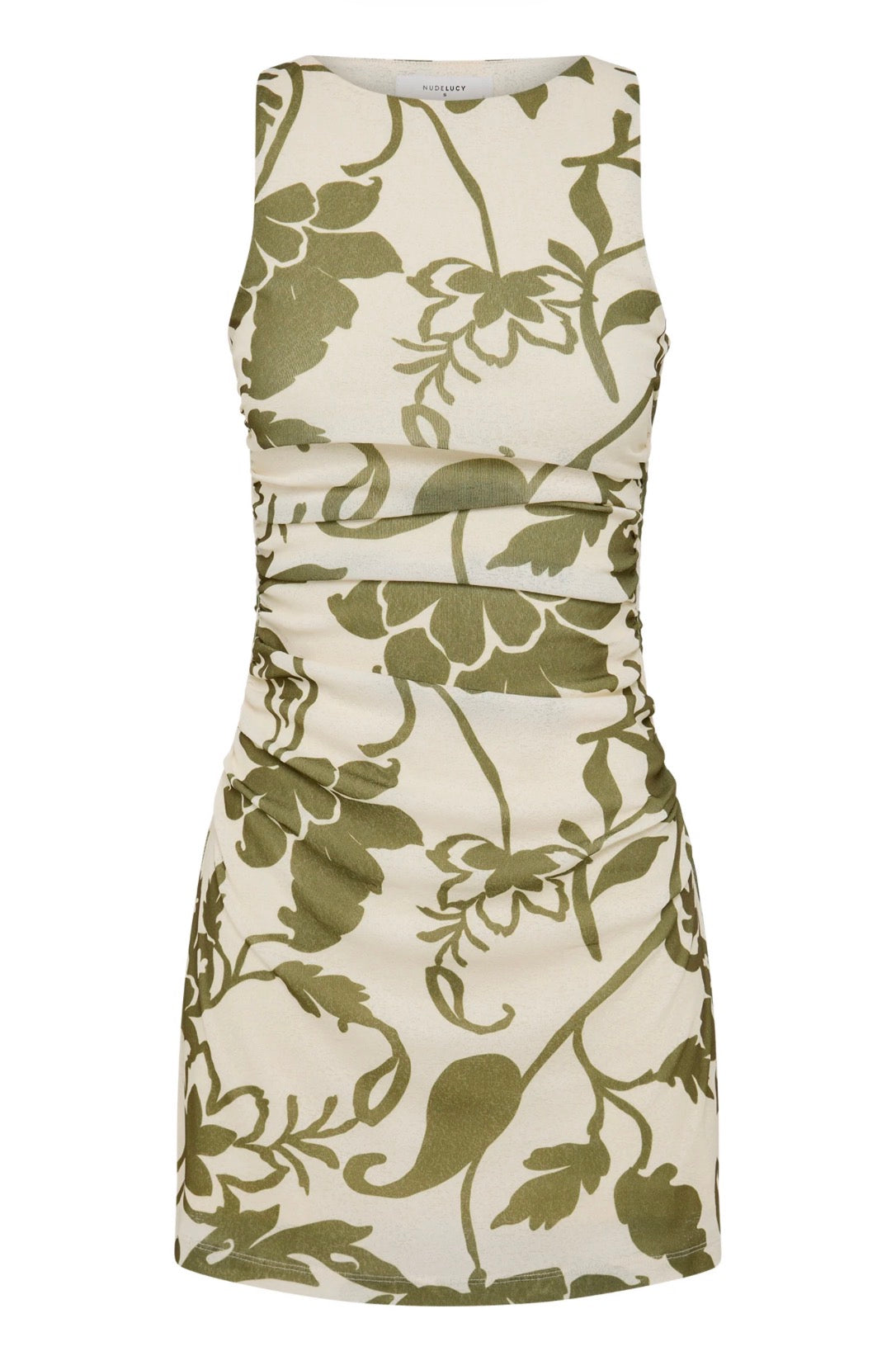 Nude Lucy Dahlia Mesh Mini Dress